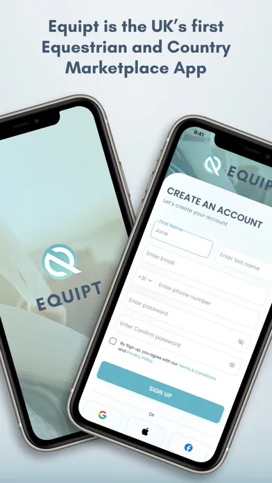 Captures d'écran de Equipt: Equestrian Marketplace