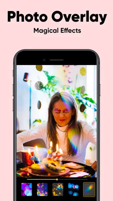 Capturas de tela do Birthday Photo Frame!
