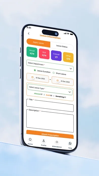 Ảnh chụp màn hình của e-MCS HRM