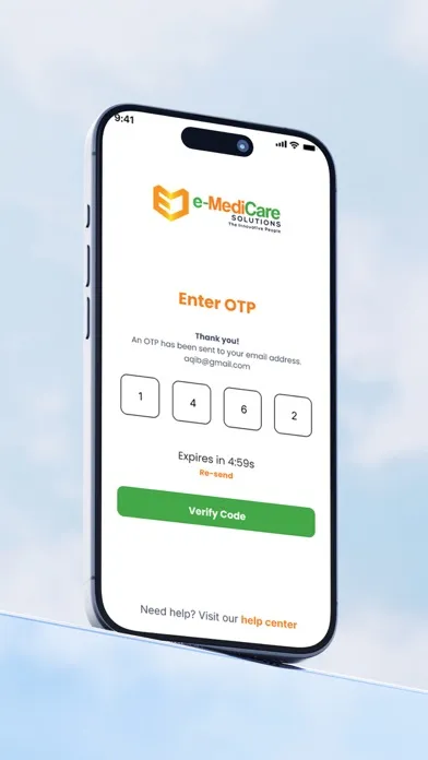 Ảnh chụp màn hình của e-MCS HRM