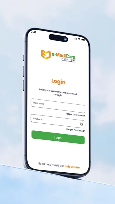 Ảnh chụp màn hình của e-MCS HRM