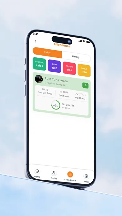 Ảnh chụp màn hình của e-MCS HRM