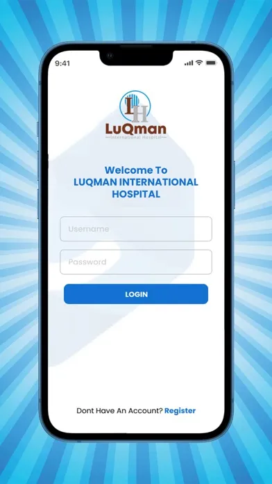 Tangkapan layar LIH Patient Care