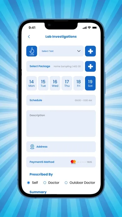 Capturas de pantalla de SMBZAN ICQ Patient Care