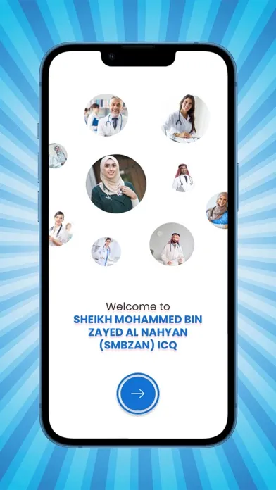Capturas de pantalla de SMBZAN ICQ Patient Care