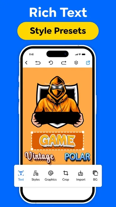 Capturas de pantalla de Logo Maker: Design Creator App