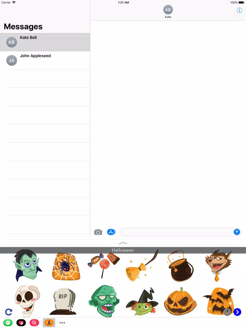 Ảnh chụp màn hình của Event Stickers iPad 