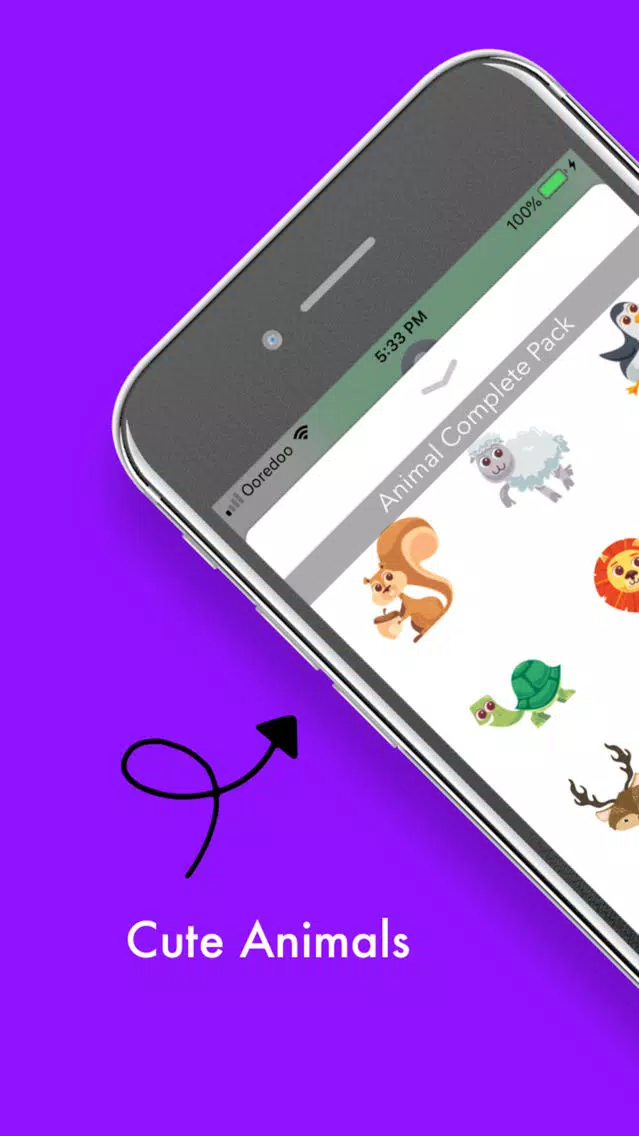 Ảnh chụp màn hình của Event Stickers
