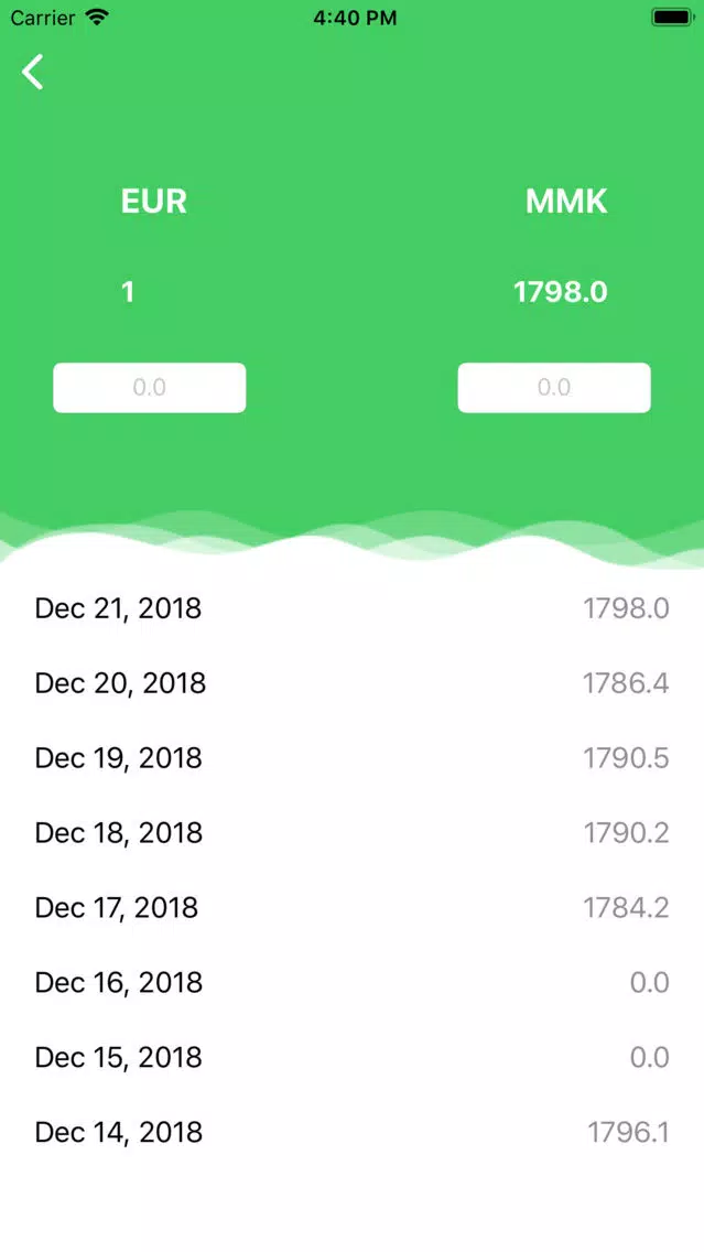 MMK Exchange Rate应用截图