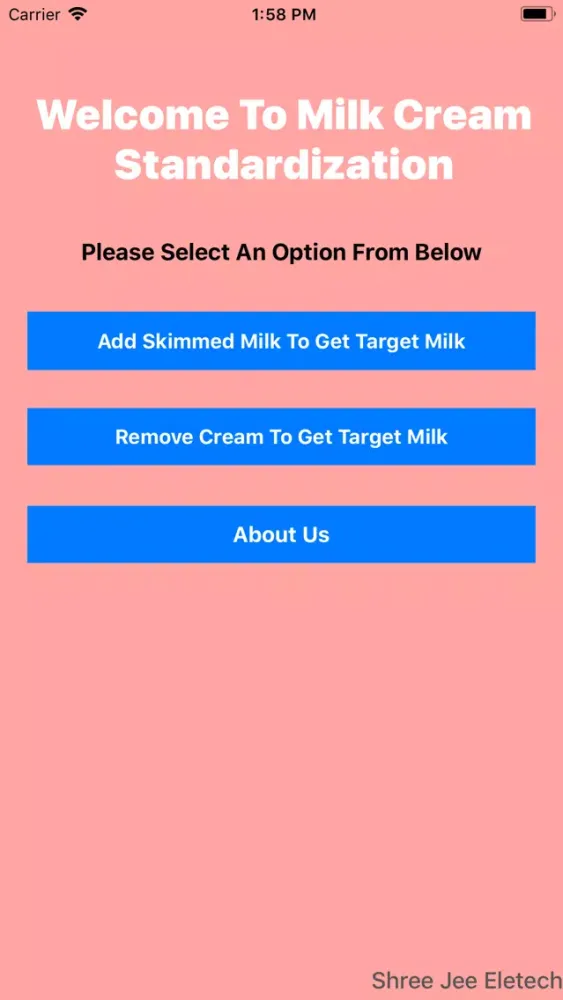 Milk Cream Standardization स्क्रीनशॉट
