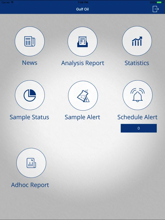 Screenshot di Gulf Analytica iPad 