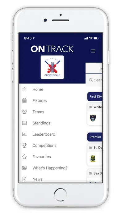 OnTrack.bm スクリーンショット