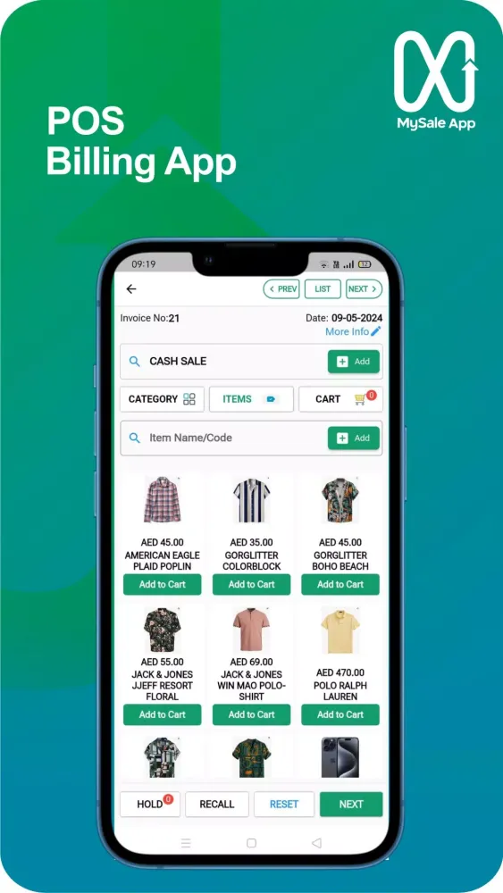 MySale App - Accounting app Screenshots