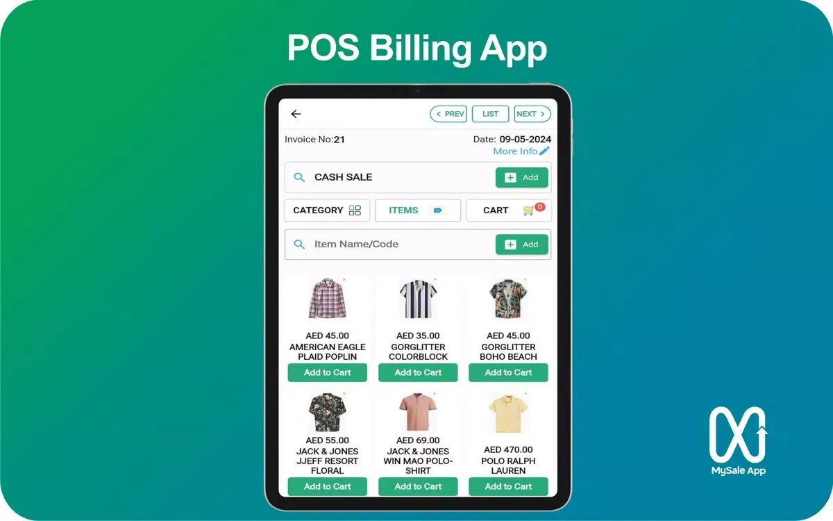 MySale App - Accounting app Screenshots