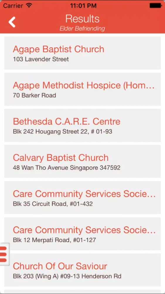 Capturas de pantalla de LoveSingapore Eldercare