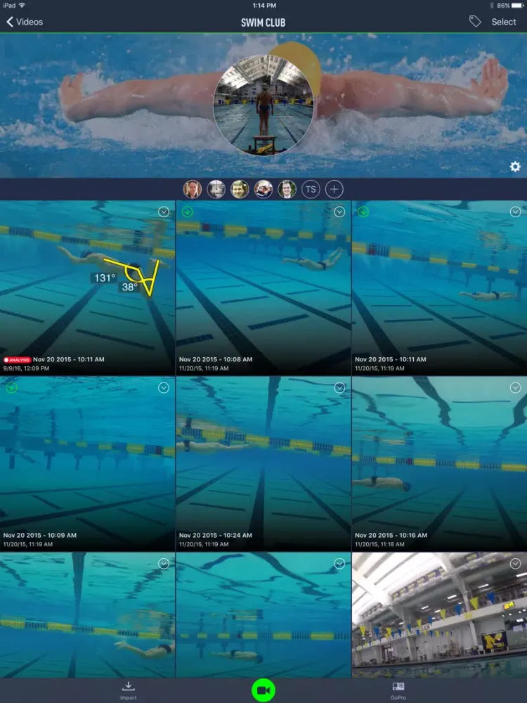 Coach's Eye - Video Analysis iPad  স্ক্রিনশট