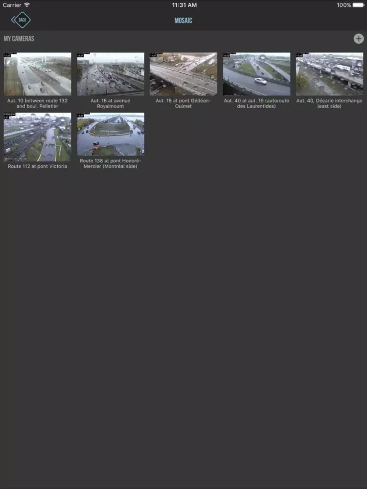Tangkapan skrin Sur la Route (On the Road) iPad 