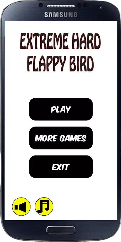 ภาพหน้าจอของ Extreme Hard Flappy Bird