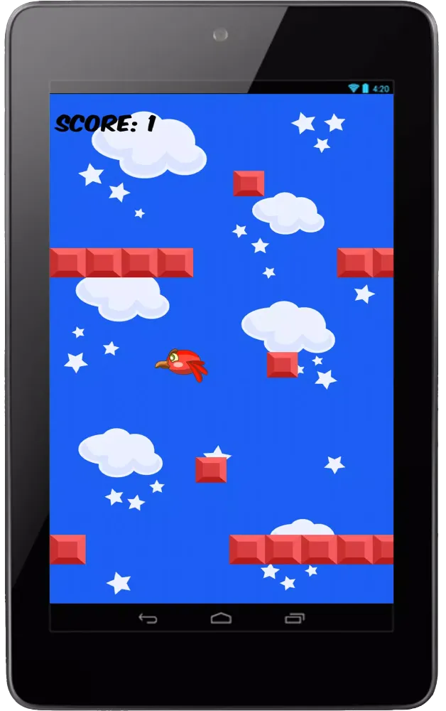 ภาพหน้าจอของ Extreme Hard Flappy Bird