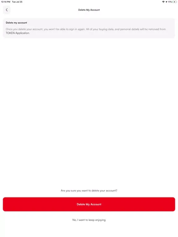 Скриншоты TOKEN Application iPad 