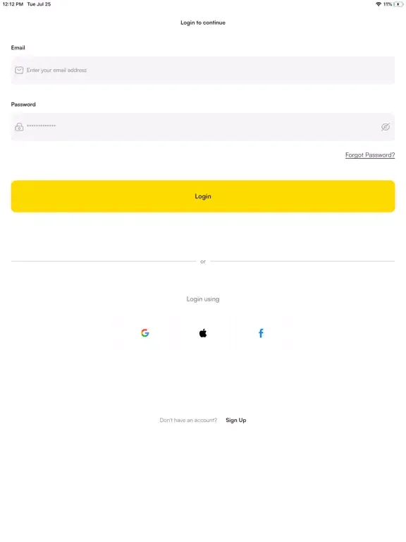 Скриншоты TOKEN Application iPad 