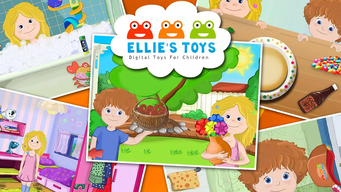 Ellie's Fun House - FREE - Educational Preschool children learning game ( Age 2 - 7 ) Screenshots