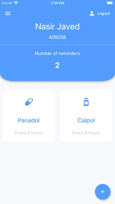 Скриншоты iMed Reminder