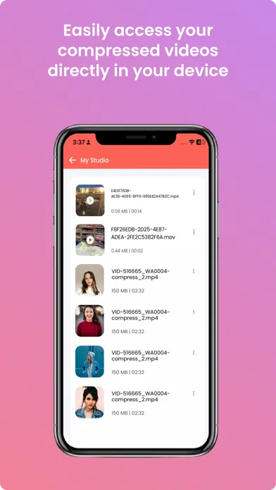 Video Compressor File Resizer应用截图