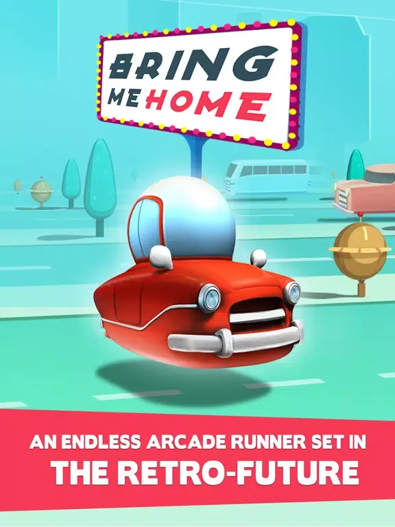 Bring Me Home-Endless Road Crossing with Hopper Hovercraft iPad  Screenshots