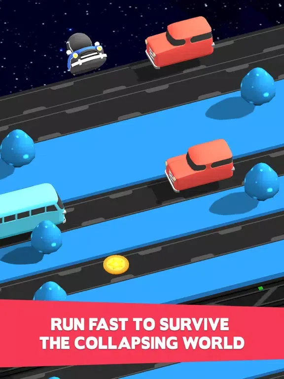 Bring Me Home-Endless Road Crossing with Hopper Hovercraft iPad  Screenshots