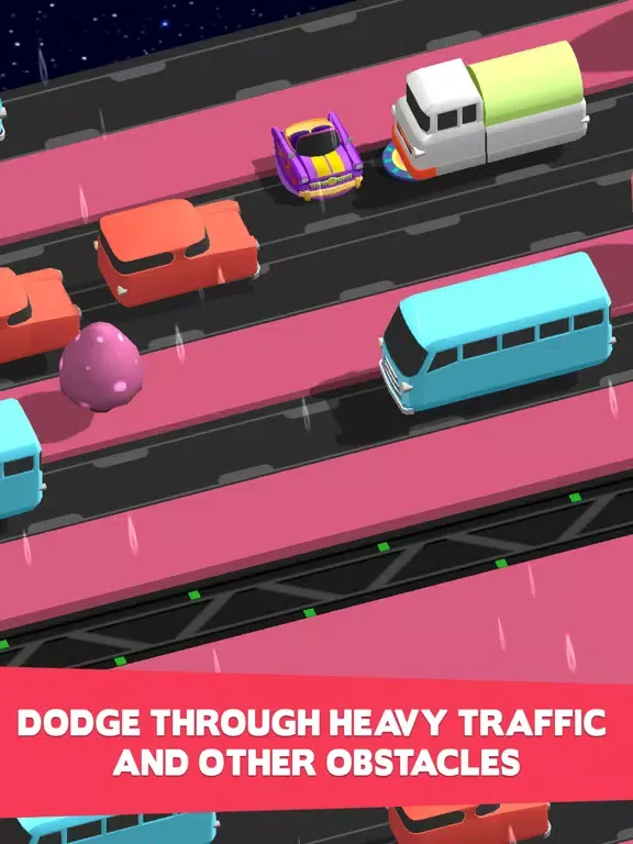 Bring Me Home-Endless Road Crossing with Hopper Hovercraft iPad  Screenshots