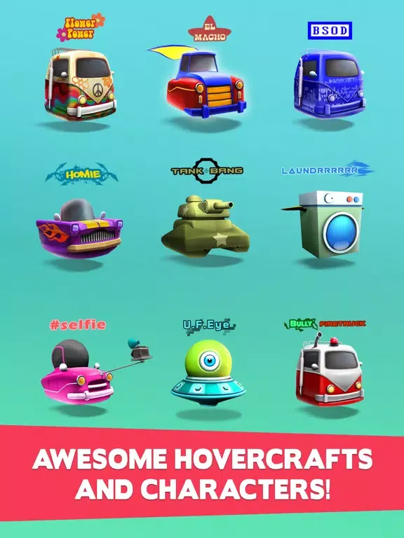 Bring Me Home-Endless Road Crossing with Hopper Hovercraft iPad  Screenshots