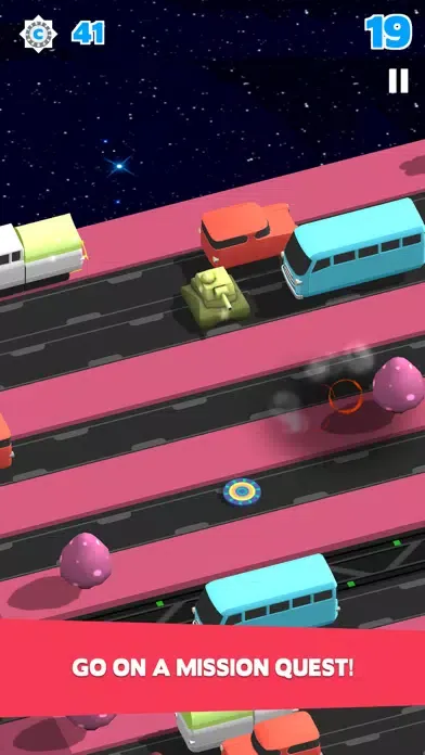 Bring Me Home-Endless Road Crossing with Hopper Hovercraft Screenshots