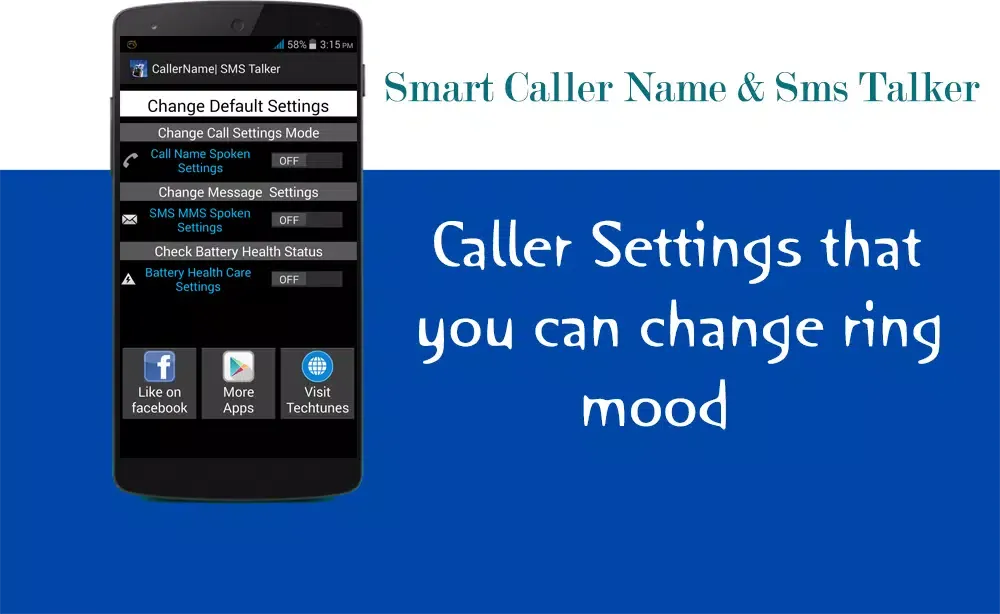 Smart Caller Name & SMS Talker应用截图