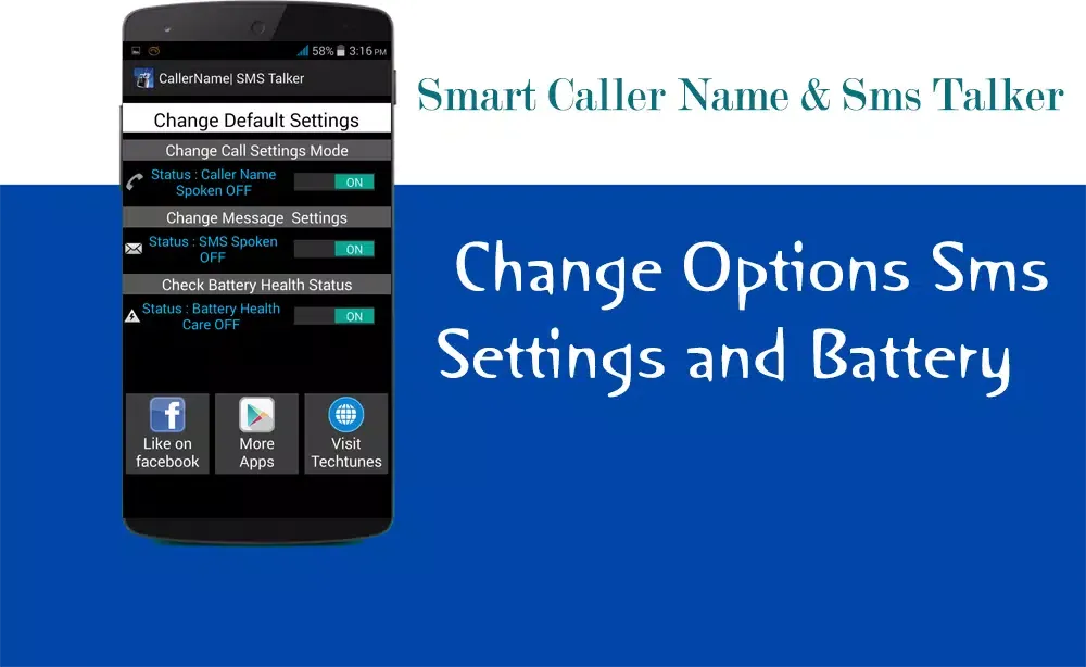 Smart Caller Name & SMS Talker应用截图