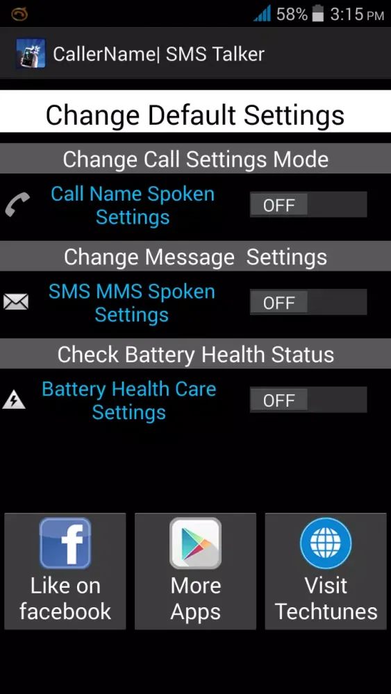 Smart Caller Name & SMS Talker应用截图