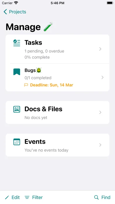 Manage: Tasks, Docs & Events应用截图