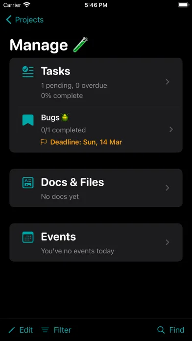 Manage: Tasks, Docs & Events应用截图