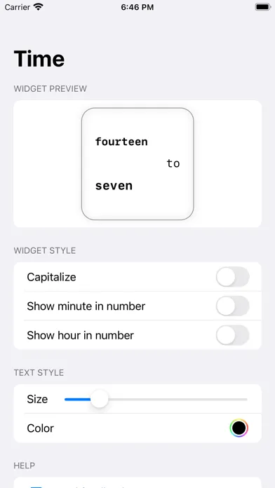 Time - Minimalist Clock Widget سکرین شاٹس