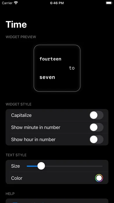 Time - Minimalist Clock Widget سکرین شاٹس