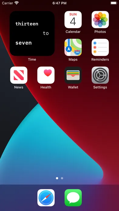 Time - Minimalist Clock Widget سکرین شاٹس