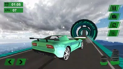 Captures d'écran de Extreme Car Gt Stunts 3d