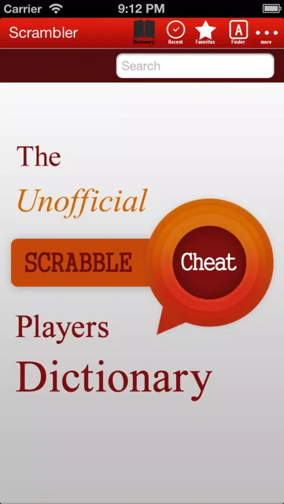 Scrambler - Ultimate Word Helper for SCRABBLE®, Words with Friends and Wordfeud crossword games Screenshots