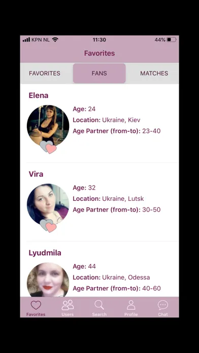 Tangkapan skrin Dating Women Ukraine - DWU