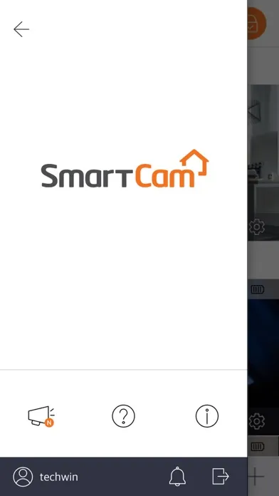 Wisenet SmartCam+ Ekran Görüntüleri
