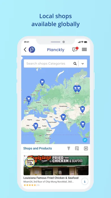 Planckly سکرین شاٹس