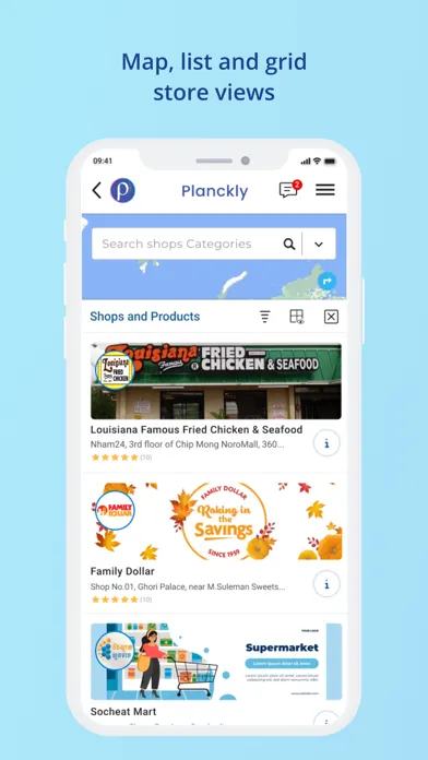 Planckly سکرین شاٹس