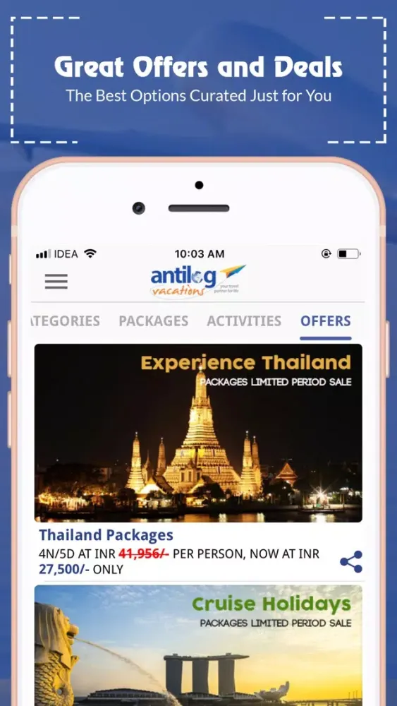 Antilog Vacations应用截图