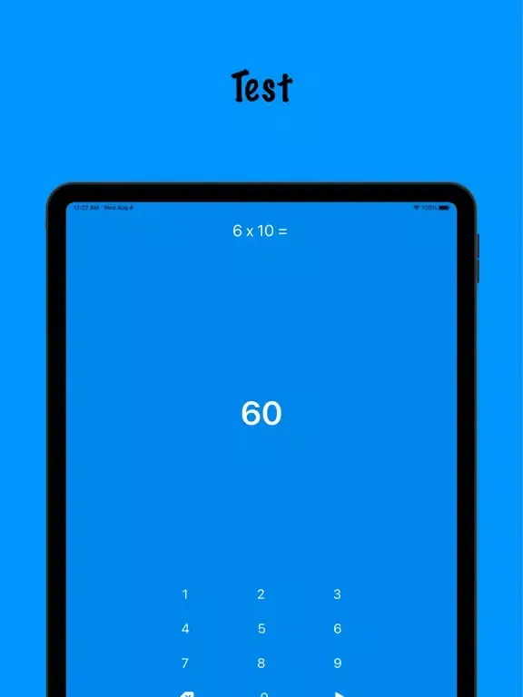 Ảnh chụp màn hình của Table Easy iPad 