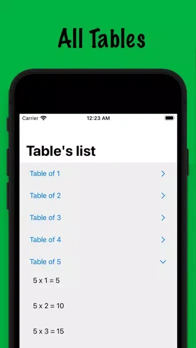 Ảnh chụp màn hình của Table Easy